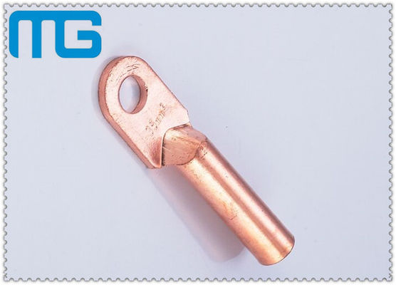 चीन 62mm Length Copper Cable Lugs Terminal Ends Connectors DT - 10 CE Approved आपूर्तिकर्ता
