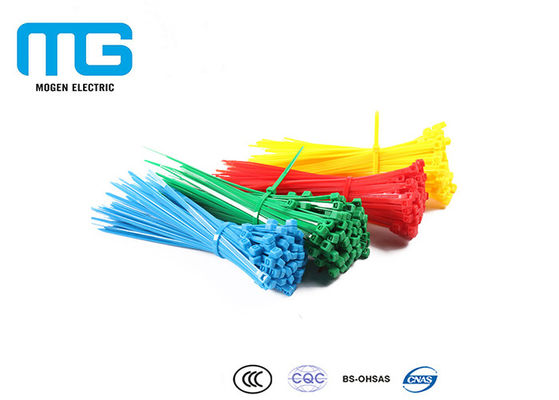 चीन Self-Locking Electric Wiring Nylon 66 Cable Ties / Zip Tie With CE, UL Certification आपूर्तिकर्ता