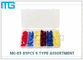 6 Types Terminal Assortment Kit MG - 85 85 Pcs For Machinery / Spinning CE Approval आपूर्तिकर्ता