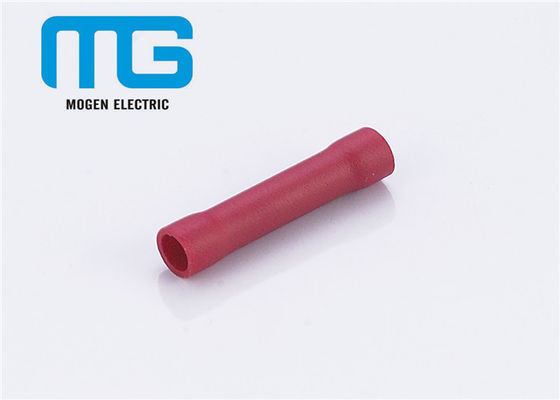 चीन Copper PVC Insulated Heat Shrink Butt Connectors Red BV For Wire Connection आपूर्तिकर्ता