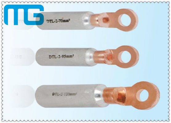 चीन कॉपर एल्यूमिनियम कनेक्टिंग टर्मिनल (डीटीएल -2 प्रकार) डीटीएल -2-120 छेद व्यास 13 मिमी कॉपर केबल लग्स आपूर्तिकर्ता