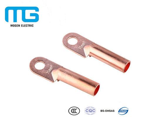 चीन DT Type Copper Cable Lugs , 16mm - 100mm tinned copper lugs आपूर्तिकर्ता