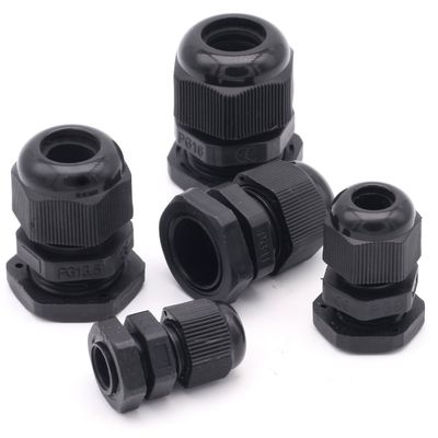 चीन Water Proof Outdoor Cable Accessories , Black Cable Gland Connector आपूर्तिकर्ता