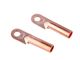 DT Type Copper Cable Lugs , 16mm - 100mm tinned copper lugs आपूर्तिकर्ता